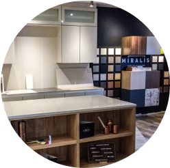 display de cuisine dans notre showroom