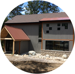 maison avec concept unique