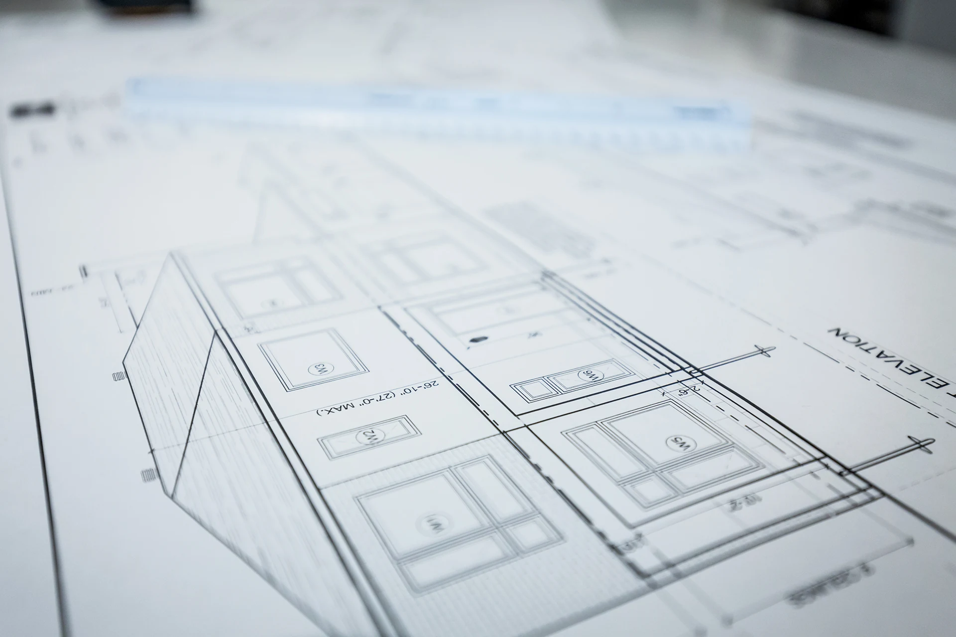 Plans détaillés d’une résidence